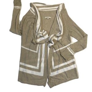 ANN TAYLOR LOFT Draped Cardigan Sweater Size M